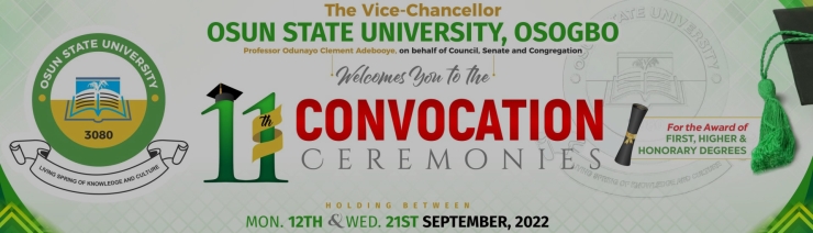 11th Convocation Ceremonies