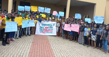 UNIOSUN Student Union Holds Public Campaign against Drug Abuse